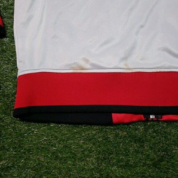 Portland Trail Blazers Mens Red Large NBA Full Zip Warm Up Sports 4800 - Picture 9 of 9